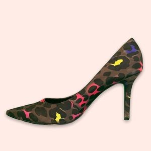 Nine West Animal Print Heels Size 6 1/2